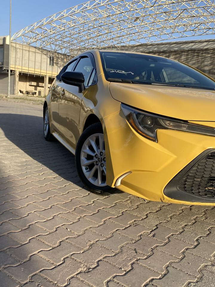 السلام عليكم
للبيع فقط كورلا 2020 Leكير ومحرك شرط 
صدر امامي خلفي جديد 
تخم تايرات + باتري جديد
تبريد تدفئه كله شغال 
السياره احلى من الصور 
ضرر السياره بامريكا باب وره السايق ومبدل بلادي 
مواصفاتهه معروفه 
هيئه غرامات كلهه مصفره 
السياره بسمي شرط التحويل 
سعر ١٥٢ وبي مجال 
العنوان ديالى خانقين 
***********
