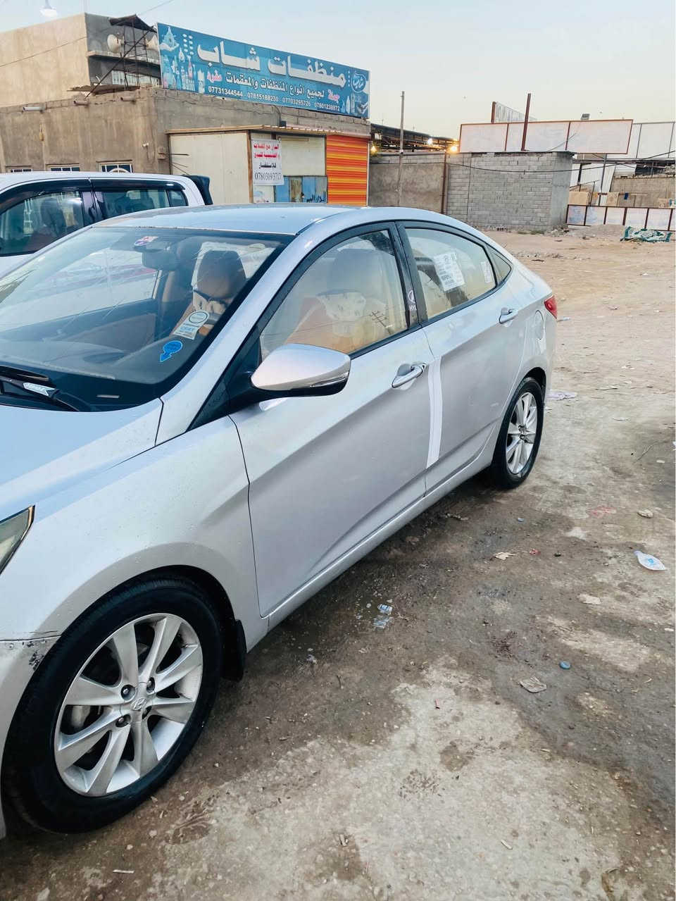 اكسنت خليجي 2013 رقم بصره دولي مكينه وكير 1600 كفاله  مكفوله ضربه وتبديل بيه داير صبغ ونص باب تبريد تدفئه كفاله كهربائيات كله شغاله حداده 90٪؜سياره حلوه وجاهزه سعر 87ورقه *********** البصرة, العراق
