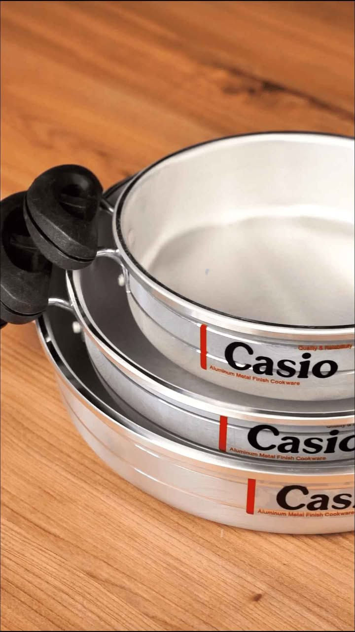 سيت طاوات كاسيو الاصلي 3 قطع بمقاسات مختلفة ضد الاتصاق طعام يتوفر خدمة توصيل لجميع المحافظات بغداد, العراق


**إذا كنت صاحب هذا الإعلان وتريد حذفه لأي سبب، رجاءا أرسل رسالة إلى الدعم الفني**