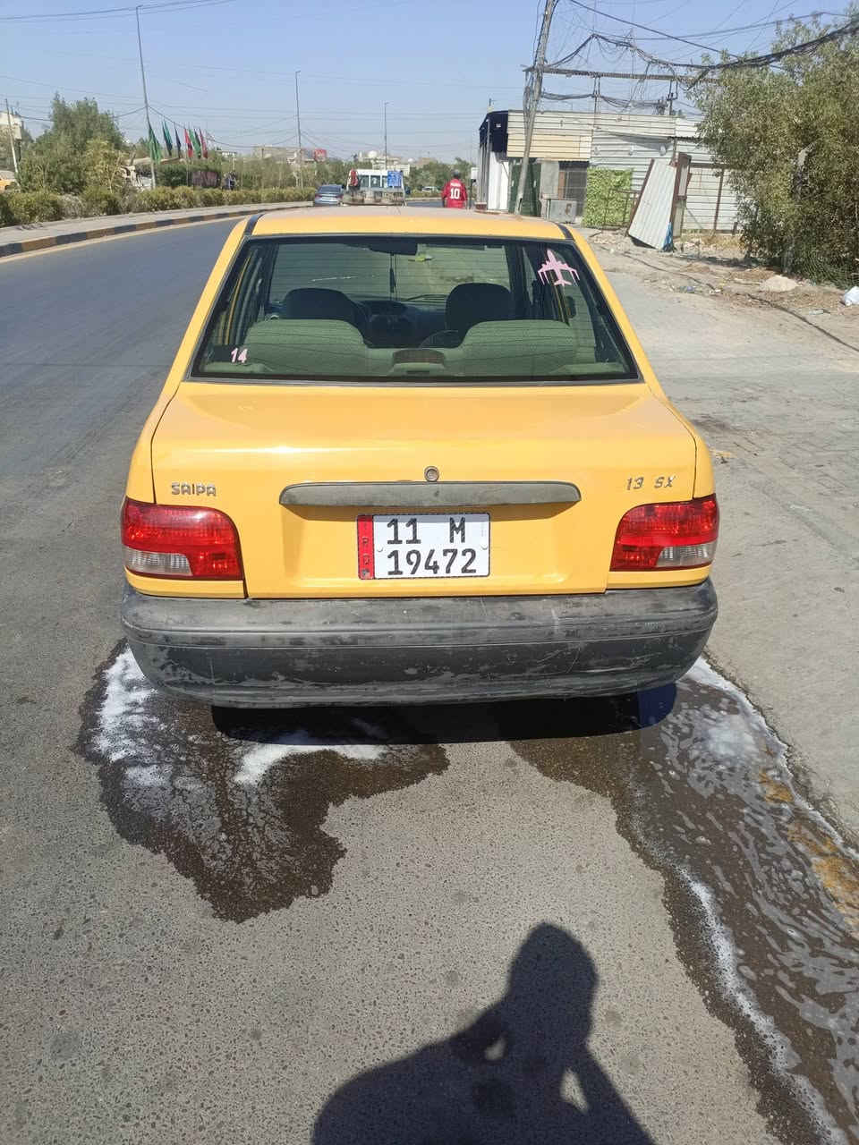 السلام عليكم سيبا14 سياره خير من الله مكينه جديده مابيه اي نقص مصفره هيئه غرامات سياره بسمي مابيه اي خياسات. سعر 30وبيه مجال  مكان سياره بياع رقمي ‏‪***********‬‏
