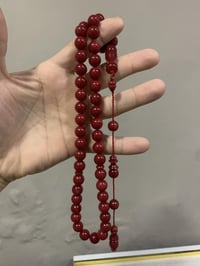 مجموعه من السبح شلعه وحده سندلوس وفاتوران واحجار طبيعيه كله اصلي القطع...