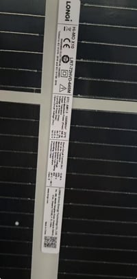 متوفر الواح طاقة شمسية لونجي 10 الاصلية السعر 145 الف سعر اسكيبات الات...