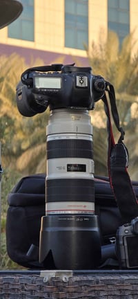 كانون 5D مارك4 • عدسة 70-200 II • حالة ممتازة