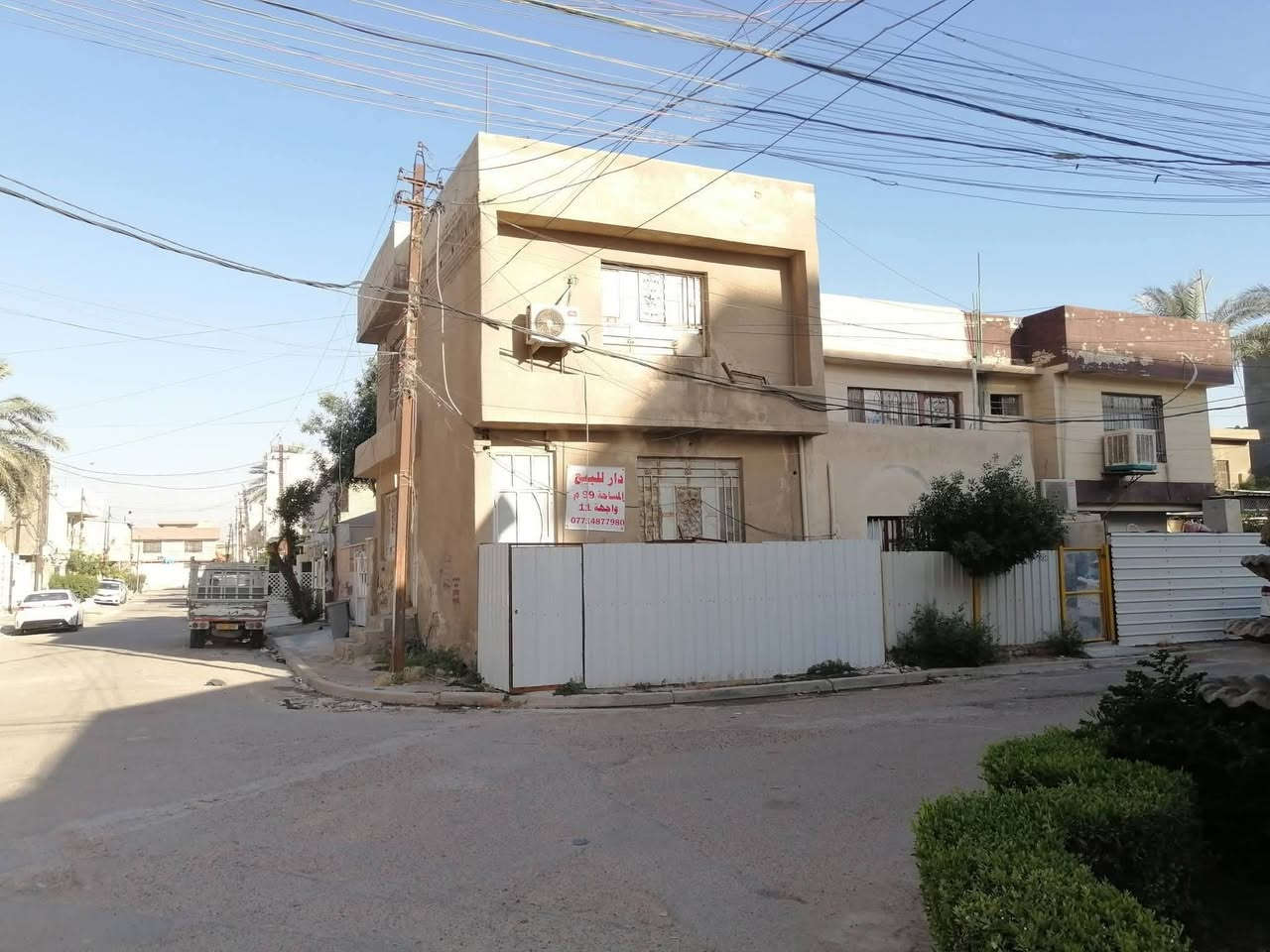 .                    #دار_ركن_للـــــــــبيــــــــــــع                
                            #يعتبر_قطعة_ارض
                        #فرصة_استثمارية_مميزة
          #تباع_قطعة_كاملة_او_تقطيع_حسب_الطلب
✅#الموقع_مميز ★ 👇    🏡#منطقة_هادئة 🏠 🛣️🚦
✅#بغداد_البلديات_محلة_726_المربع_الذهبي
✅#_فرع_بناية_الضريبة_سابقآ

✅#المساحة_الكلية_99_متر

✅#الواجهة_11_مترض

✅#النزال_9_متر

✅#لمعرفة_السعر_ارسال_رقم_1_في_تعليق
✅#نـسـتـقـبـل_كـافـه_العروض_التجاريه_والسكنية
✅#بناء_ترميم_تصاميم
✅#بيع_شراء_ايجار

 

✅#للاستفسار_يرجى_الاتصال_*********** ☎️
✅#مراسلة_واتساب_*********** 📮
✅#مكتب_افق_الهندسي_للعقار ♦️
✅#بأدارة_انمار_الربيعي
