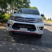 هايلكس 2020 سعودي 6 سلندر  ماشيه 182000 km رقم بغداد سنويه جديده  السي...