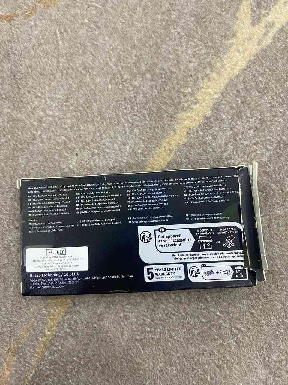 هارد جيل ٤ واحد تيرا شغال مفحوص
١٢٠الف جديد


**إذا كنت صاحب هذا الإعلان وتريد حذفه لأي سبب، رجاءا أرسل رسالة إلى الدعم الفني**