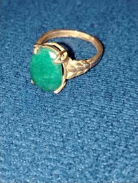 محبس نحاس • حجر زمرد • اصلي