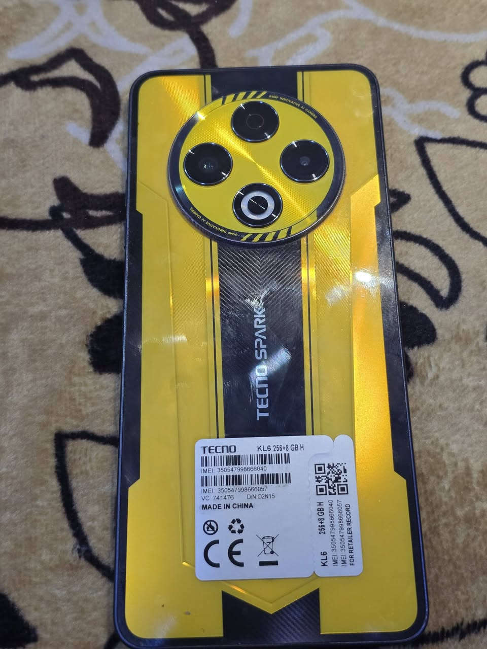 للبيع موبايل تكنو سبارك ٣٠ ذاكره ٢٥٦ السعر ١٢٠ مابي ضرر ولا مصلح


**إذا كنت صاحب هذا الإعلان وتريد حذفه لأي سبب، رجاءا أرسل رسالة إلى الدعم الفني**