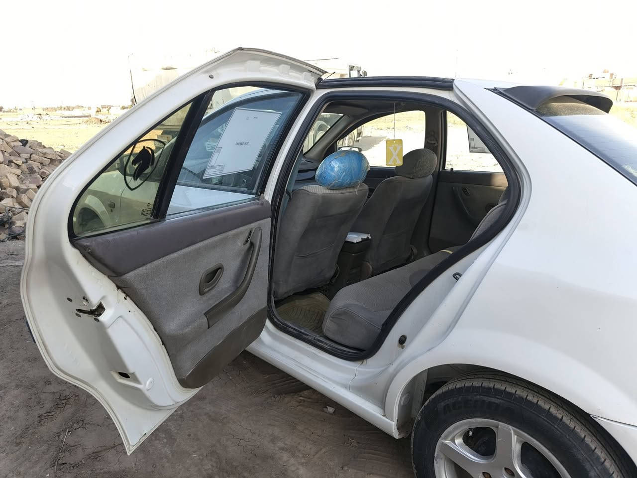 بيع او مراوس سمند سوران بسمي موديل 12مكفولة من الحادث والصبغ والخياس وزنجار ماشية 88الف حقيقي ***********بي واتساب السعر 43
