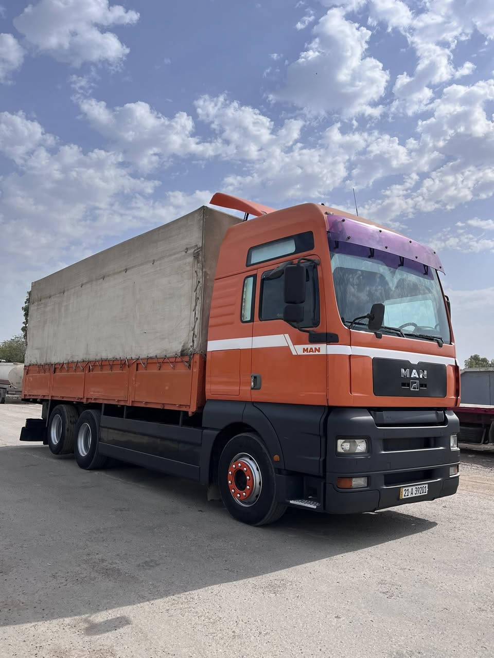 مان 2001كير عادي  هاف  حجم مكينه. 410بشرط كيرو مكينه بشرط شاصي سحال  دبل تاير. سنويه جديد 2031جديد حتا  تول بودي 7.45 طويل عنوان كلار ***********
