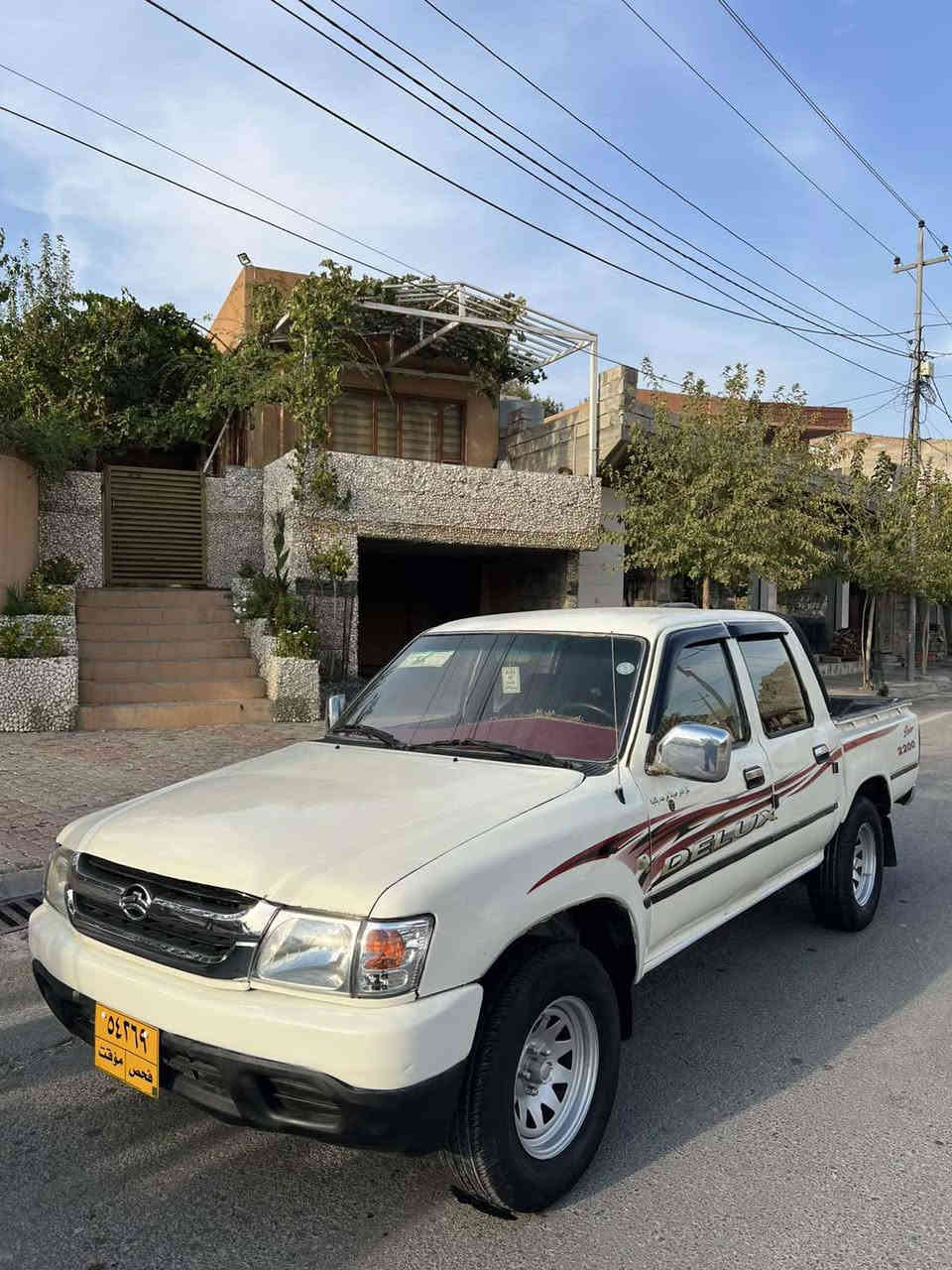 پیکاب دێر 2007  مەکینە بەخ هەزە و پاکانەی سۆرانی بۆ کراوە و بێ دەعم و لێدران و  بێ خایس و  ناو سوور و داخیلی نموونە جام کارەبایی  و قفل مەرکەزی و گێڕ و مەکینە و ئەکسل و مەنەفێست بە شەرتە مەنەفێست فسفۆڕی ئەسڵە موتابقە لەگەڵ شانسی و پلێت زۆر خاوێن و توند و تۆڵە  و  کارەبایی مەزبووتە   و هەموو گێچەکانی ئیش دەکات سعریشی داوای 37 $  وەرەقە  دەکەم .
ناونیشان : خەلیفان 
ژ.مۆبایل : ***********
ژ.مۆبایل : ***********
# تکایە تەنها بۆ فرۆشتنە گۆڕینەوە ناکەم ئەگەر موشتەری تەلەفۆن بکە جوابی کۆمێنت نادەمەوە لەگەڵ ڕێزدا .......... سوران, أربيل
