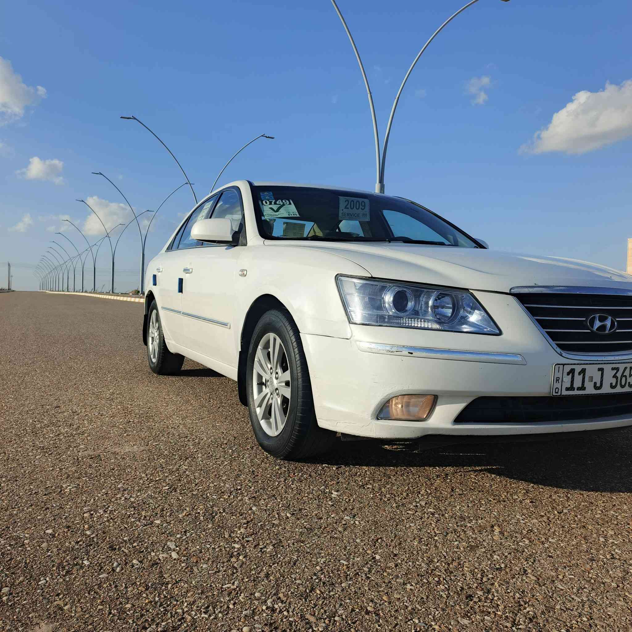 سوناتا 2009 خليجي رقم بغداد مكفوله عدا بارد بالباب السايق والسونار مرفق ويه الصور مواصفاته لمتد فول 1/1 محرك 2400 السعر 135 وبي مجال للاستفسار على *********** 
مكاني الانبار هيت زوية البونمر
