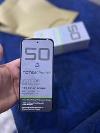 اسلام عليكم جهاز نفنكس نوت 50 برو بلص ذكره 256 رام 24 جهاز جديد بعدو م...