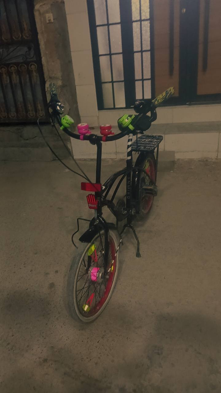 سلام عليكم بايسكل تكسي للبيع هوه وغراضه حجم 20 موديل 2022 السعر 110وبي مجال الاستفسار الاتصال على الرقم ***********
