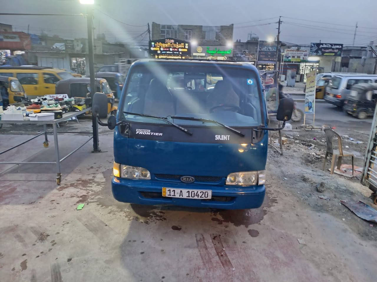 كيه فونتيره للبيع رقم بغداد نكليزي هزه جديده كير ومحرك حاويه كهربائيات شغاله كلها اكسن شاصي بلادي مصبوغة حزام جماليه فقط
السعرر 57
العنوان بغداد فلكه حي نصر 
رقم الهاتف ***********
