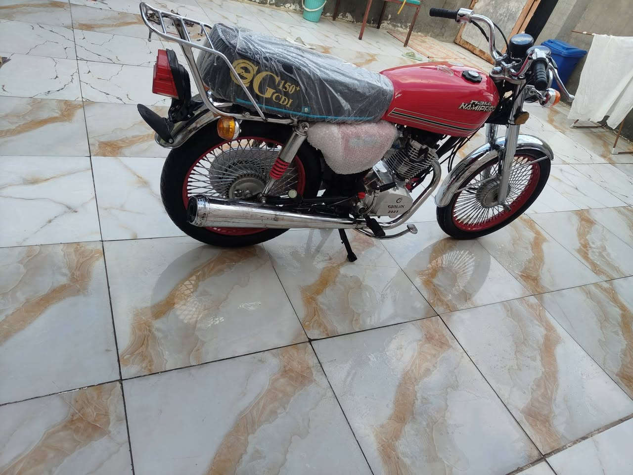 سلام عليكم شباب دراجة  لبيع موديل 23مكفوله من كلشي  مكان ابوصخير وكيله العارضي كهرابياته كله شغاله السعر 950وبيه مجال ***********❤
