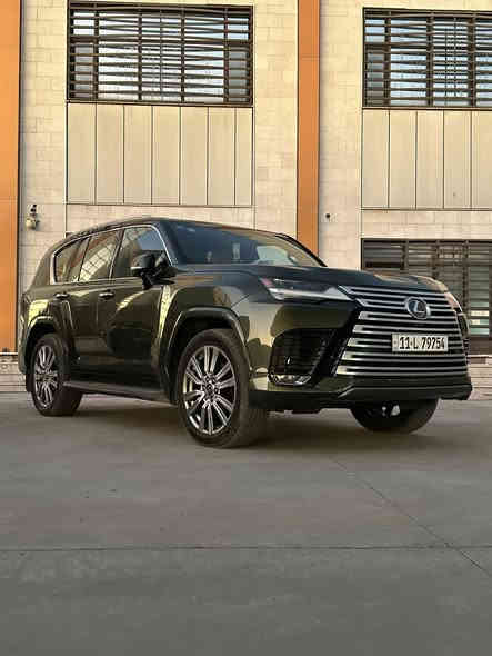 لكزس موديل 2022 LX600 VIP
وكالة ساس  اصل 
داخل قرميدي 
كراسي منفصلة
جكات 
5 كامرات دوارة 360 
ويل كروم
شاشات عدد 6 
كراسي تدفئة ، تبريد كلهن
الكراسي كلهن كهرباء
فتحة
رادارات امامية ، جانبية
دخول ذكي
تشغيل على بصمة الايد
كار بلاي
كراسي مساج 
أبواب شفط 
تثبيت مسار 
تثبيت سرعة
تدفئة ستيرن ، تحكم كهرباء 
وباقي مواصفات المعروفة لل vip
العنوان بغداد حي الحسين قرب مطار بغداد الدولي 
***********
***********
