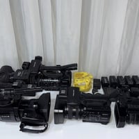 معدات تصوير نظافة عالية ،، 4 كامرات اذاعية وكامرة نيكون احترافية D810 ...