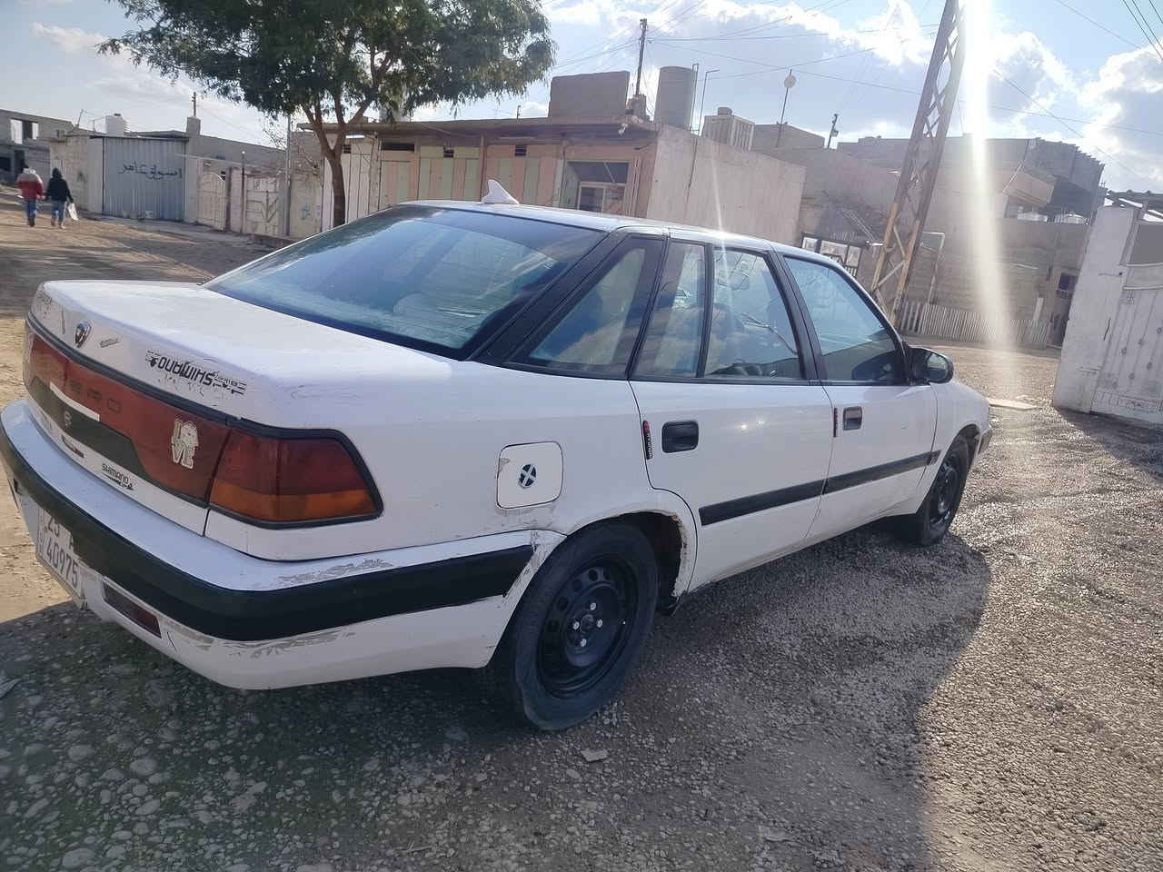 سلام عليكم للبيع دايو اسبيرو موديل 95 مكينه 16 فل رقم كركوك دولي مصطره شرط تحويل  وغرامة وكاله سياره مابي اي نقص بدون خياس بدون ضربه كير مكينه شرط لا صرف ولا بخار اربع تيرات جديد كهربائيات كامل سياره جاهز دفتر بنزين موجود سعر 23 شراي يخابر مكان طوز ماجاوب لا تعليق ولا خاص رقم هاتف ***********
