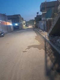 بيت 100 متر طابق واحد مسلح رفت يحتوي على غرفه استقبال وحولي ومطبخ وغرف...