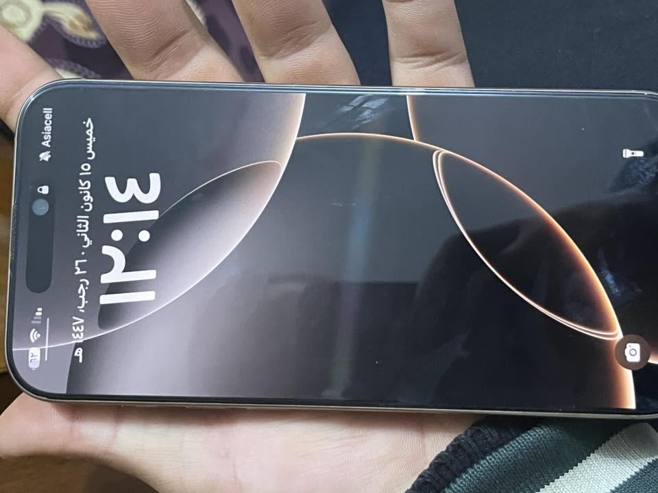 ايفون 16برو ماكس الجهاز كلش نظيف وبعده داخل الضمان كامل ملحقاته ذاكره256والبطاريه وعدد الدورات مثل ما موضح ب الصوره والجهاز ماستررر مكفول من كلشي وين ميعجبك افحص السعرر 1400 بيه مجال بسيط جدا 
الاتصال عله هاذه الرقم(***********)
