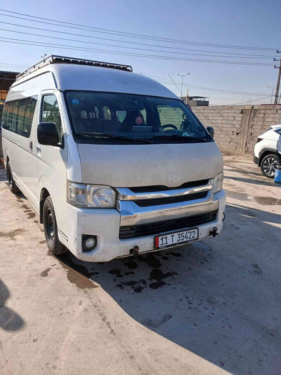 السلام عليكم للبيع هايسة موديل 2015 رقم بغداد كفالة عامة عد شبر صبغ و موضح بالفيديو كفالة ميكانيك عام هاتف *********** السعر 300$ وبيه مجال
