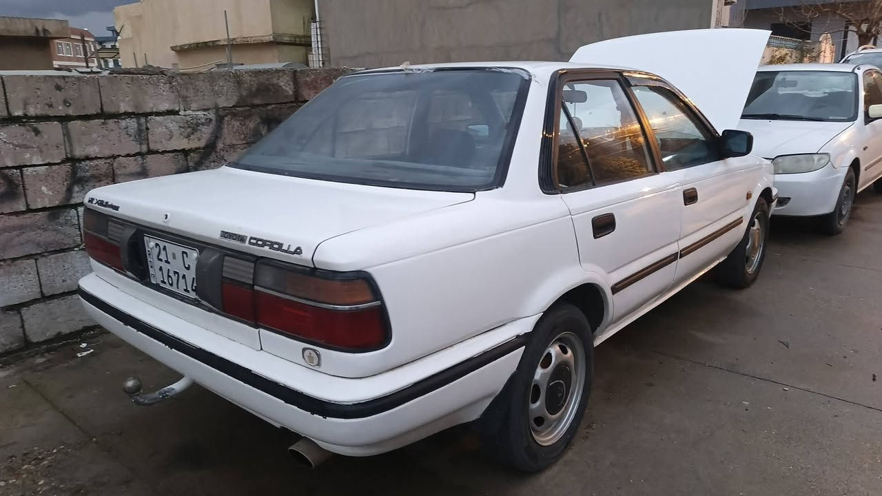 كرولا موديل ١٩٨٩فول بيلاد ىو تو ماتيك تبرير شرط ***********
