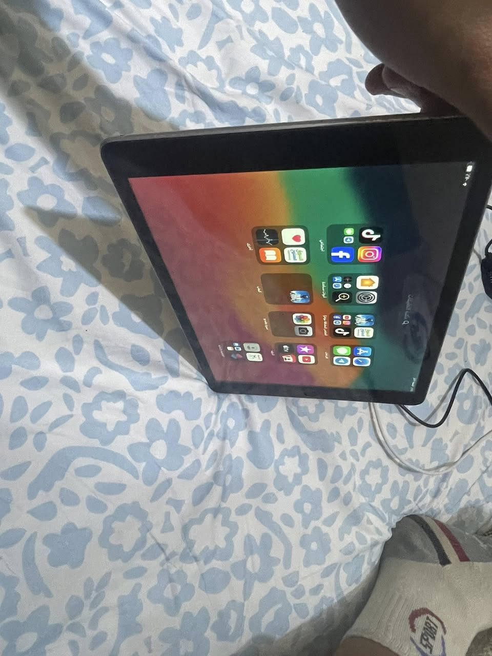 ايباد الجيل السابع ذاكره 128 بطاريه قويه يدوم شحنه هواي قوي مال ألعاب بوبجي وكذا اريد أبيعه لن عوزت رايده 300وبي مجال لطيبين ***********
