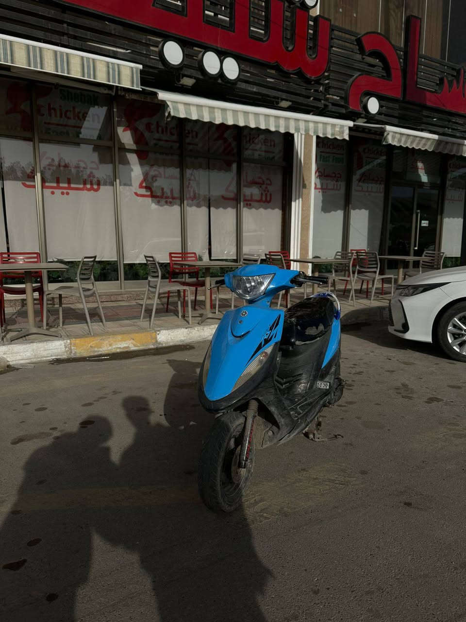 ماكس عدلة ما مفتوحة شرط الفحص
دراجه جديدة كلشي ما بيها بس ما مغسولة 
***********
