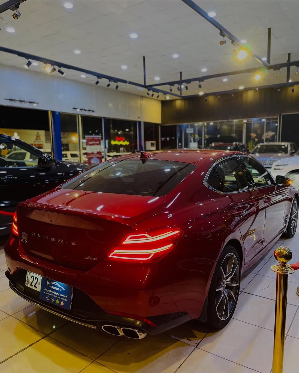 بسم الله ما شاء الله توكلنا على بركة الله.

______________________________________
#اعلان_بيع_سيارة
🔷السيارة : جينسس G70 🚀
🔷سنة الصنع : 2023
🔷اللوحة : اربيل
🔶السعر : 259 ورقة
🔷الضرر : تبديل وصبغ جاملغ وباب امامي مع تعديل حافةالحوت للسيارات | HOOT CARSلفي. (صور الضرر مرفقة بالاعلان)
🔷ضرر الايرباك : كرسي وبرده.
🔷رقم الشاصي : KMTG34TA5PU130796
______________________________________
🔷المواصفات:🔥
🔹حجم المحرك 4 سلندر 2.0L توربو 🚀
🔹دفع خلفي RWD
🔹عداد المسافة 11 الف ميل فقط
🔹كاميرا خلفية 
🔹رادار امامي وجانبي وخلفي
🔹تنبيه الخروج عن المسار
🔹غرفة جلد 
🔹 تدفئة الكراسي الامامية
🔹كراسي كهرباء بالكامل
🔹ويل كب حجم 19 انج مع اطارات بحالة جيدة
🔹5 وضعيات للقيادة 
🔹انارة ترحيب شعار جينسس
🔹لايتات LED بالكامل
🔹شاشه تحكم بالايعازات
🔹تحكم ستيرن جهتين
🔹بصمه ابواب و تشغيل وتشغيل عن بعد
🔹مع باقي المواصفات الاعتيادية
————————————————————————
☎️ الاتصال :
***********
***********
📍النجف الاشرف - المدينة المائية - مقابل حي الجامعة - قرب سنتر جبل عامل.
@
