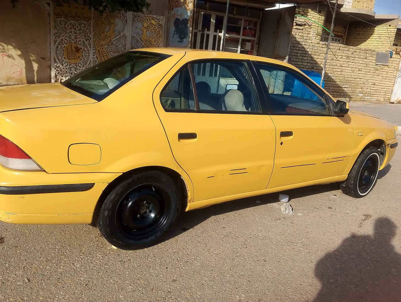 سلام عليكم سياره سمند 2011 البيع مكان سياره العماره الميمونه مكلف بل انشر ***********هاذ رقم راعيهه
