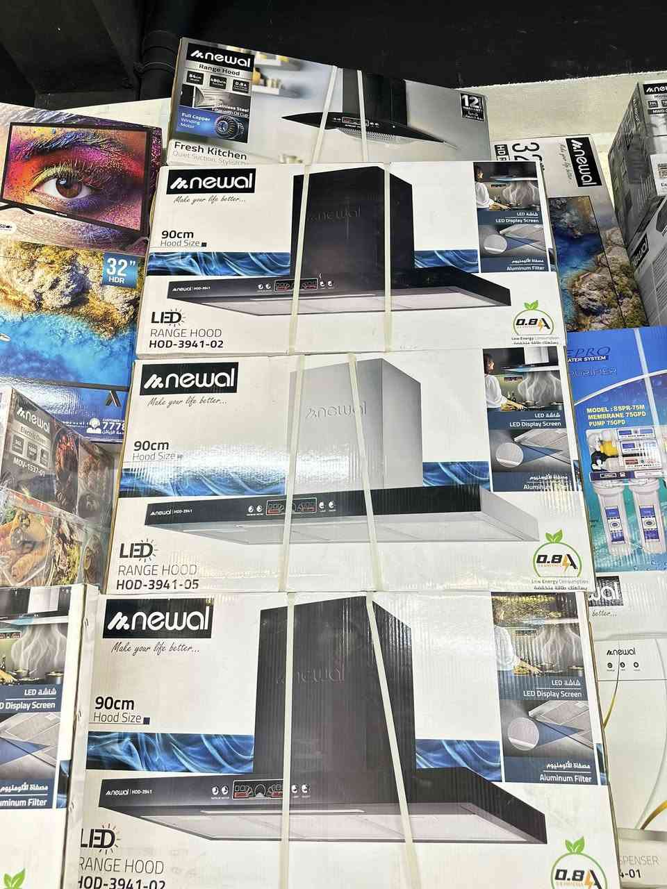 توفرت وجبه جديده من الاجهزه❤️‍🔥
لدى 📍( جمعية التأميم الأستهلاكيه )

-براد ❤️‍🔥مي بارد بالصيف… وحار بالشتا
براد مي نيوال بتصميم أنـيق وأداء قوي
تبريد سريع + تسخين فوري + استهلاك قليل للكهرباء

-ساحبه ❤️‍🔥وداعاً للروائح والدخان
شفاط نيوال 90 سم بقوة سحب عالية وإضاءة LED
فلتر ألمنيوم سهل التنظيف + تصميم مودرن يجمّل مطبخك ❤️‍🔥

-مروحه ❤️‍🔥هواء أقوى… وضجيج أقل
مراوح سقفية نيوال بحجم كبير وتوزيع مثالي للهواء

-بلازما ❤️‍🔥عيش أجواء السينما ببيتك
شاشة 65 بوصة 4K UHD صورة خرافية وألوان واقعية
سمارت + تطبيقات + تحكم صوتي
متعة مشاهدة بلا حدود لعائلتك كلها 

-الخلاط ❤️‍🔥اخلط… اطحن… وخلص شغلك بسرعة
خلاط نيوال 2×1 مع مطحنة
محرك قوي + شفرات حادة + استخدام يومي عملي 

📍العنوان 
الرمادي التأميم القادسية الاولى مقابل مشاتل
للاستفساد اكثر التواصل دايركت 📤
او الاتصال على الارقام التالية 📞
*********** .. ***********

