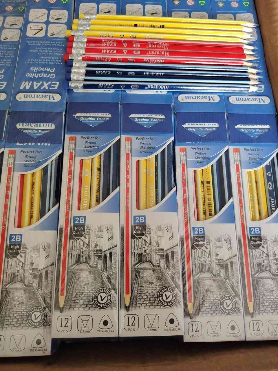 قلم رصاص ماركة ماكرون درجة اولى 

٣ موديلات

سعر الدرزن ٧٠٠٠

سعر الكارتون ٢٠ درزن مشكل ٣ موديلات  ١٤٠  ألف مع التوصيل

سعر نص كارتون ١٠ درزن مشكل ٣موديلات ٧٥  ألف  مع التوصيل

للطلب ماسنجر او وتسب ***********
