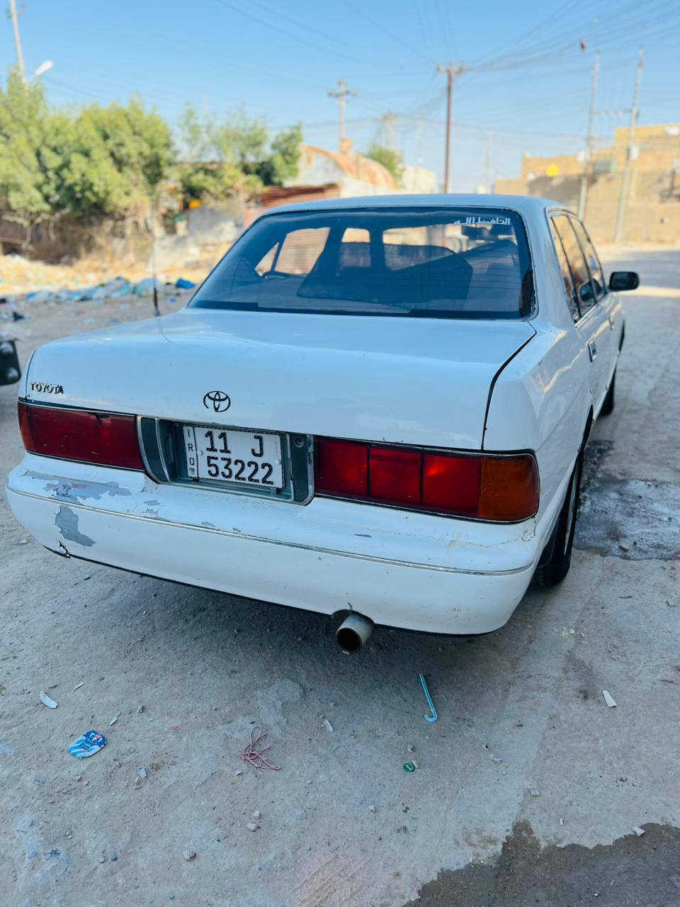 موديل 1993✅
رقم بغداد دولي بسمي شخصيأ✅ 

سياره مال جناي كير ومكينه بجيس✅ 

مكينه 2500 تخم تاير جدد ✅

سنويه ل2030 شهر ل7✅ 

تبريد توني شاده منضومه ✅

بيهه طخات بسيطه يرادلهه ترتيبات بسيطه✅

بيهه ضربه جاملغ الخلفي✅

  شاصي نضيف  ✅

مصفره غرامات ✅

سعر 72 بيهه مجال بسيط ✅

مكاني ناصرية قضاء الشطرة ✅

***********
