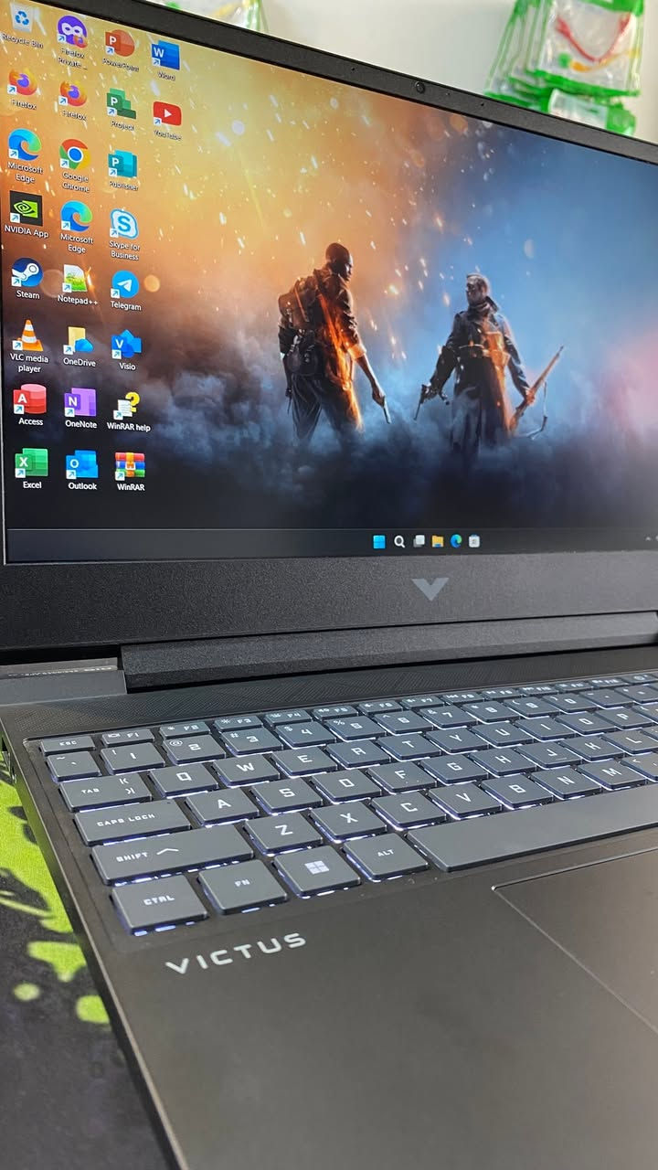 HP VICTUS FA-152346TX
Cpu:Intel Core i7-13620H

Ram:16GB DDR5 5200Mhz (قابل للتطوير)

Hard:1TB SSD NVMe

Gpu:NVIDIA  RTX 5060 8GB GDDR7

Screen:15.6 FHD IPS 144Hz

السعر 1,550,000
للتواصل :  ***********
باقية اخير قطعتين و السعر ابد ما بي مجال 
متوفر اخير قطعتين التواصل واتساب فقط
