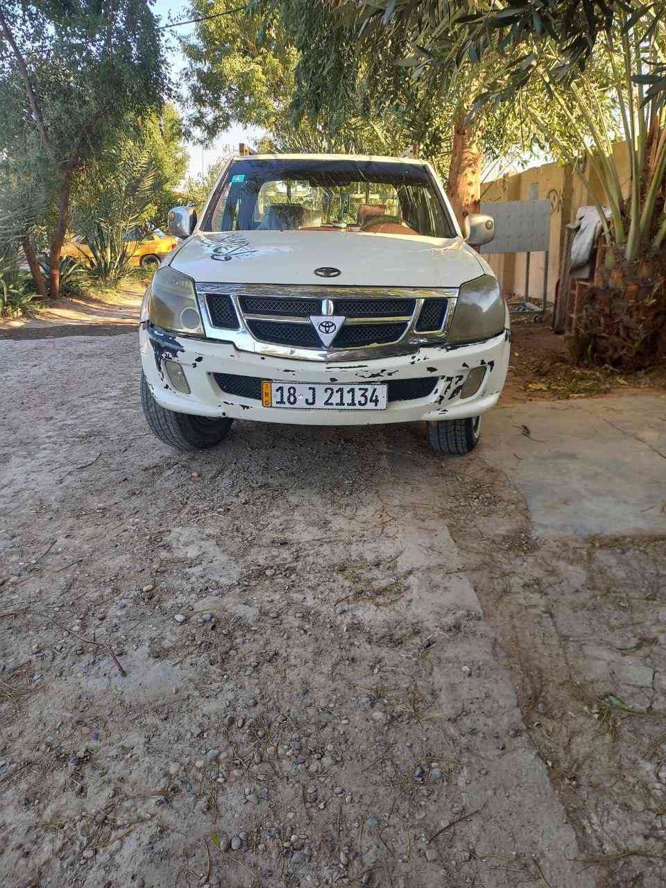 سلام عليكم بيكب فتون 2012  للبيع 
نظيفه وجاهزه وترايك وين متحب كير ومحرك جدد كشر نضيف داخل نظيف صدر نضيف سياره جاهزه داخلها نضيف  ع اخر حبايه بسمنه مال بيت مو مشتغلين بيها عنوان بغداد الدوره سعر 45 وبيها مجال 
***********
