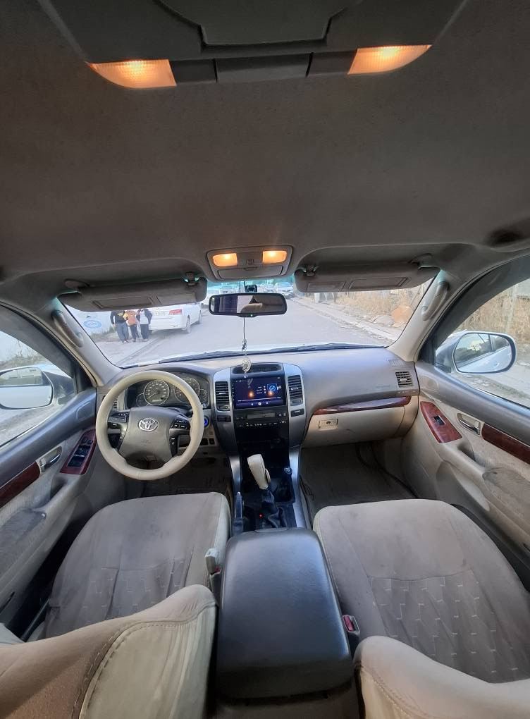 تویتا پرادو مودیل 2007
مواسفات GX
کوردی عربی
تبریت توماتیک ABS  تبریت مرکزی  سقف DVD فولیوم تحدید سرعە شاشەو کامێرا ئاوینە کراج +دبل اکسل  غاز +بنزین  ڕقم جدید سنوی ب اسمی بدون دعم و ضربە تحویل +وکالە شرط 14$ورقه 4سلندر محرک و کیر کبس غرامە نزل من سعر  سیارە مکفولە عنوان اربیل سعر 138$ رقم *********** فايبر واتساب موجود أربيل, العراق
