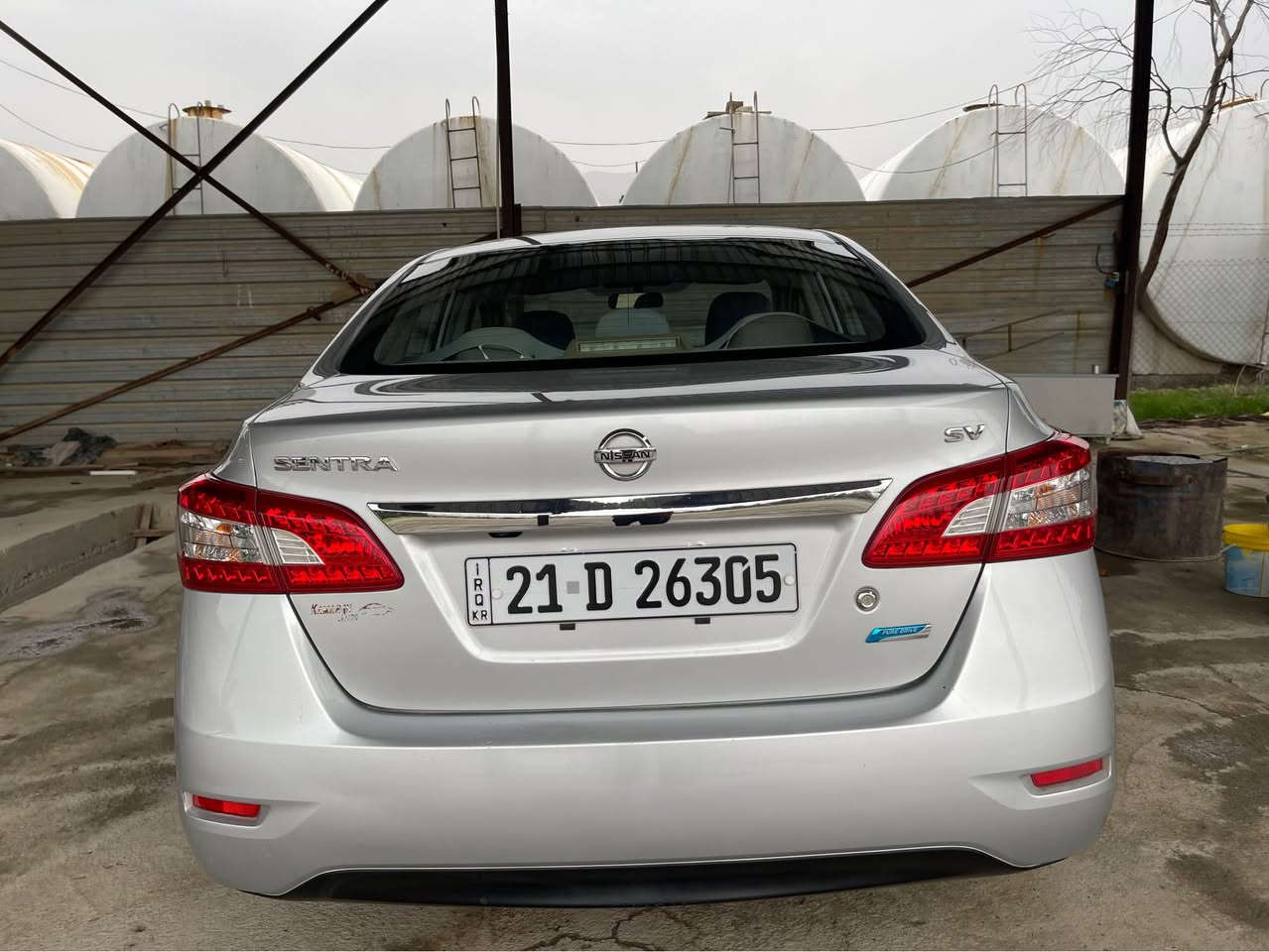 نیسان سینترا ٢٠١٦sv
‎خەلیجی فوول 
111 کم رۆشتوە 
بەسمەیە 
دەرگەی بەسمەیە 
تەبرید مەرکەزی 
ناو فۆرمیکایە 
کوشن شاموایە 
سوکان ڤۆلیۆمە 
سپۆرت
ویل کەپە 
کامیرا 
دەرگای لایە سایقی پێوەیە  لەگەل یەک بست داعامی پێشەوە پێەوەیەتی 
 ژم. *********** السليمانية, العراق
