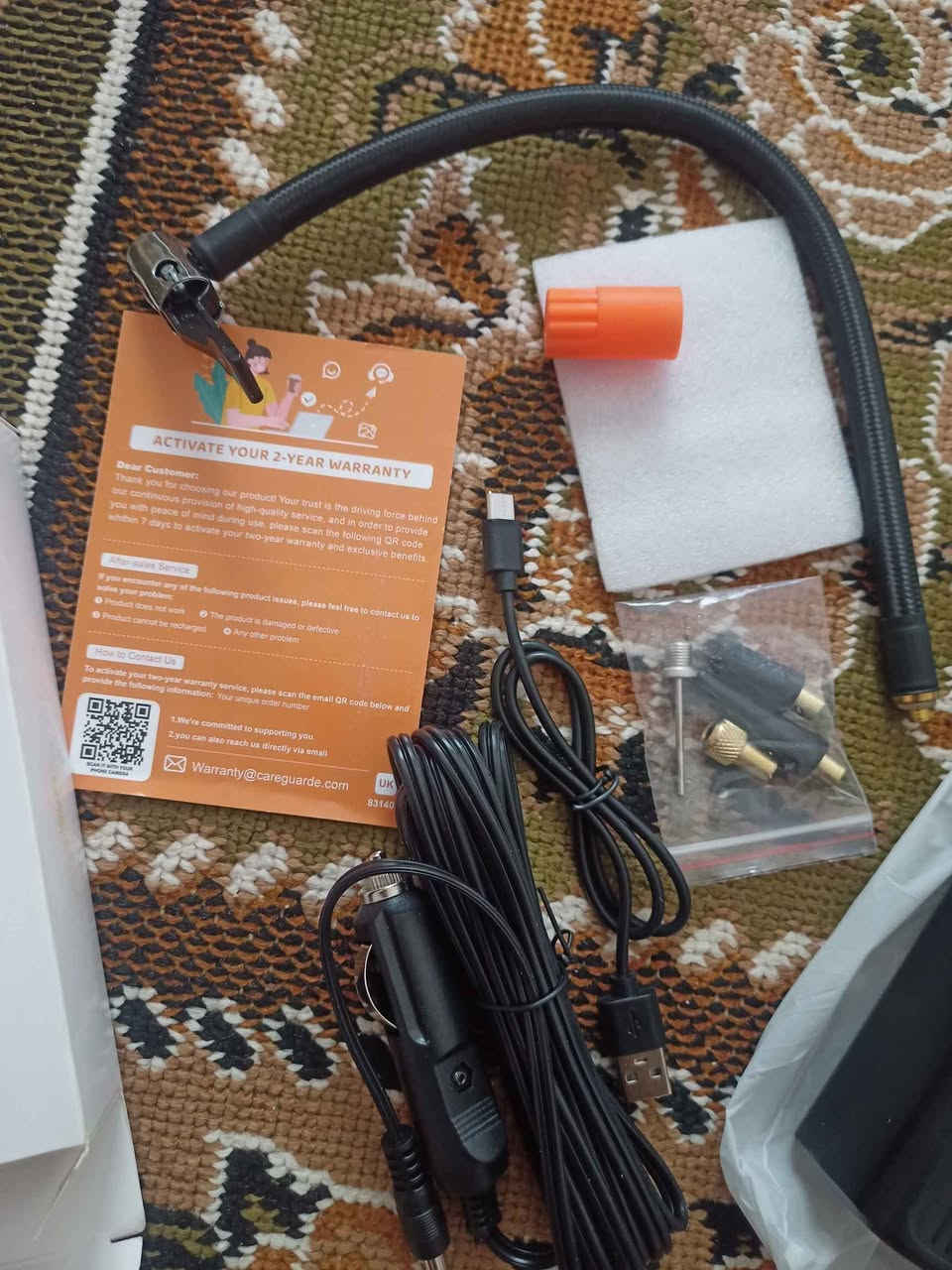 کۆپرسەری هەوای تایەی سەیارە ، ماتۆر و پاسکیل شحن و پاوەربانک تایبەت بۆ بەریتانیا دروست کراوە تازەیە و بەکارنەهاتووە نرخی پەنجا هەزارە
*********** دخان, السليمانية
