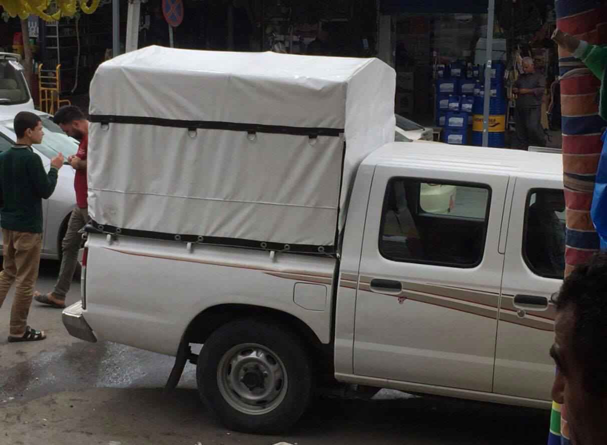 چادری پیکاب حازری بەردەستە هاوینە و زستانە بە جۆرەها رەنگی جیاواز 
ژمارەی تەلەفوون یان نامە بنێرن،👁️‍🗨️
***********
***********
گەیاندن هەیە بۆ هەموو شوێنێک🖤🌹 السليمانية, العراق
