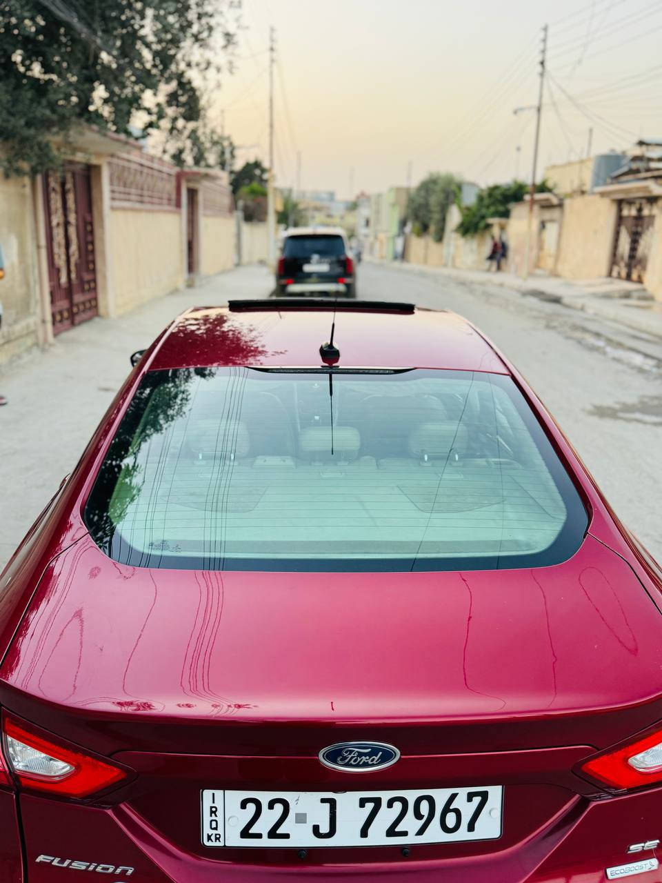 السلام وعليكم للبيع
فورد فيوجون
موديل 2016
مواصفات فول 
محرك. كير شرط حجم 1500
صبغ بس بونيد فقط
هزه سنويه جديده 
السعر ///115$
***********/***********
مكان السياره اربيل

