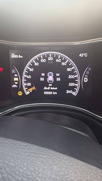 للبيع جيب شيروكي لمتد x موديل ٢٠٢٢  وارد امريكا الحادث موضح بالسونار م...