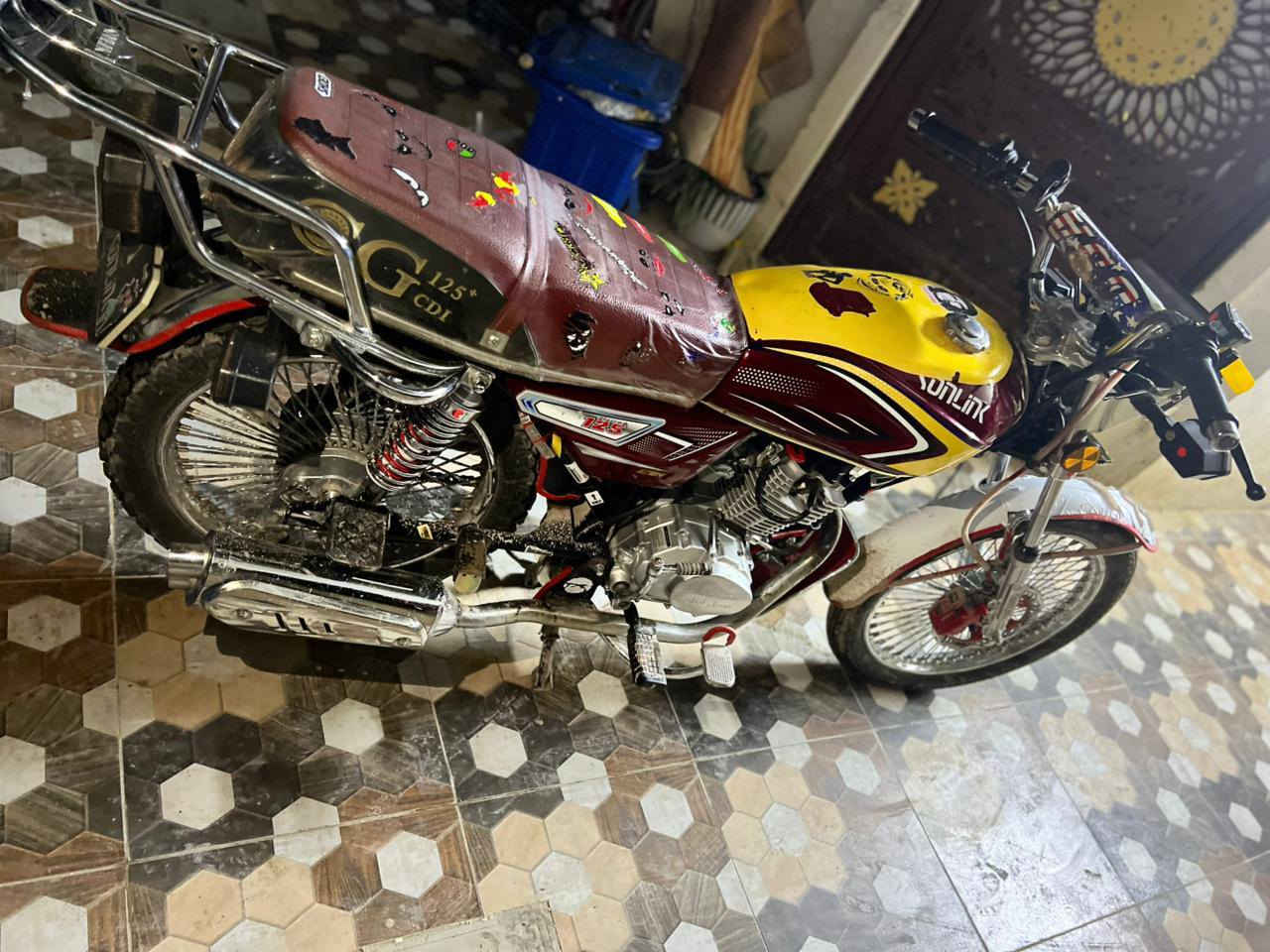 السلام عليكم للبيع تايگر موديل 25محرك شرط ممفتوح لون مورني العنوان تكريت الديوم
السعر 580وبي مجال
الهاتف /***********
