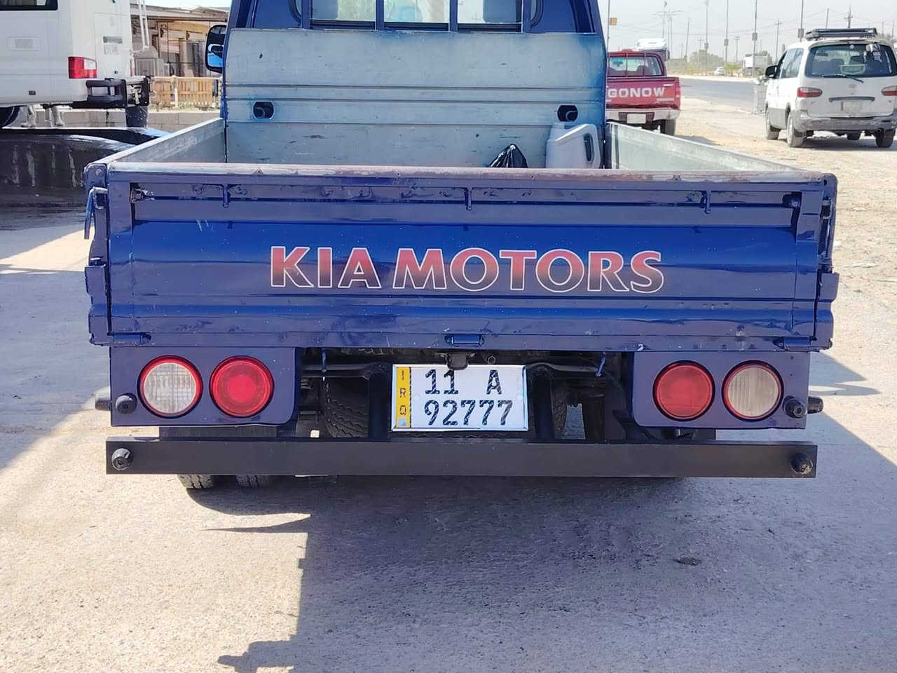 سلام عليكم
كيا حمل/موديل2008/ رقم بغداد دولي سنويه ل30/مسكر بم ونوزل 

سيارة معمره جديد تخم تاير مصبوغه عام لجماليه اثر جرد

السعر75وبيها مجال 

الهاتف ***********
