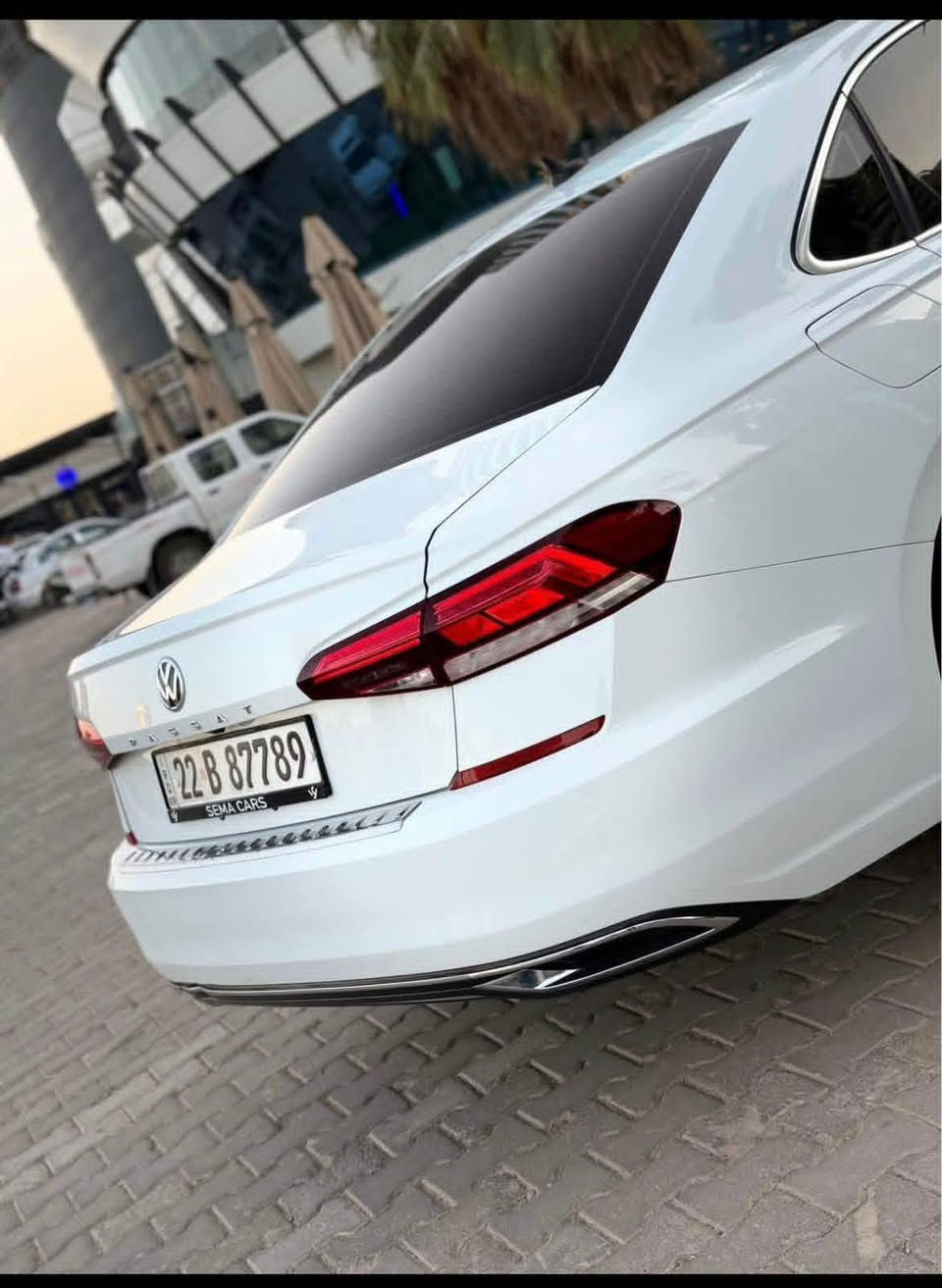 السلام عليكم
PASSATللبييع 
موديل 2021
السياره فول ماشيه 50 مايل 
مواصفات :فتحه ،دخول ذكي ،نقطه عمياء ،تحديد مسار ،تبريد قطعتين
كشنات جلد ،تحكمات استيرن ،تحديد مسار   مكينه 2000تيربو 
المحرك والگير بشرط 
حادثها باب وجاملغ جهت السايق
السعر المطلوب165مع مجال بسيط 
العنوان موصل حي القدس او شقق الحدباء
‭***********
*********** موصل, نينوى
