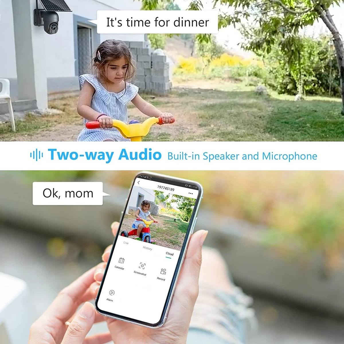 كاميرا 360 درجه بطاريه طاقه شمسية بهالجمال والترتيب السعر 60 الف مع التوصيل
***********
