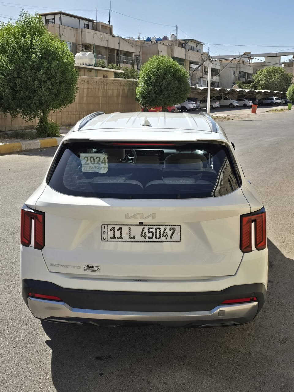 السلام عليكم
سورنتو خليجي مديل 2024
مكفوله من البضغ والبارد والتبديل 
مكان السياره بغداد الاعظميه 
سعر 285 ورقه 
رقم التلفون ***********
