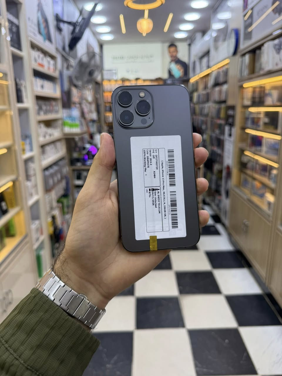 مرحبا زبائننا الكرام
متوفر الان مستخدم 

iPhone 13 Pro Max 256g
جميع الوانه ونضافه 100‎%‎
متوفر بالنقد والاقساط

سعر النقد : 725.000 الف 
سعر القسط : 60.000 شهرياً

الاقساط لحاملي ماستر كارد ( موضف او متقاعد ) حصراً لمصرف الرافدين

العنوان -  الرمادي التأميم شارع ام عمار مقابل عالم التسوق 
مركز اللؤلؤه الضمان الاقوى 👋

للاتصال أو الاستفسار *********** عبدالله
