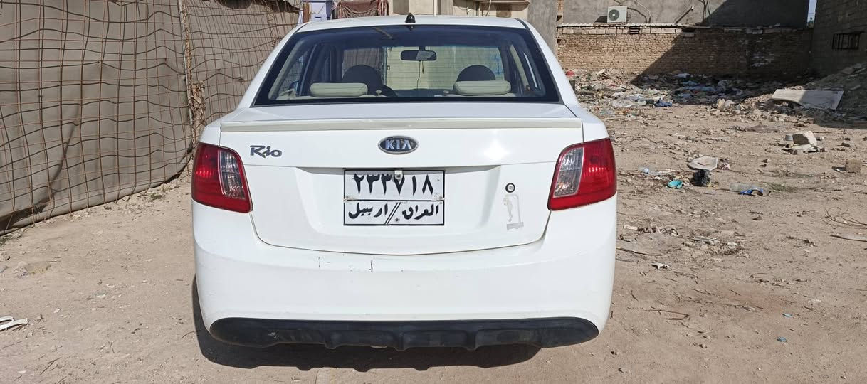 كيا ريو موديل 2012 رقم أربيل مكفولة من الغرامات تريد وكالة أو مداور ضرره فقط صبغ جامعة خلفي السعر ٨٦ وبيه مجال قليل مكاني كربلاء. 
***********
