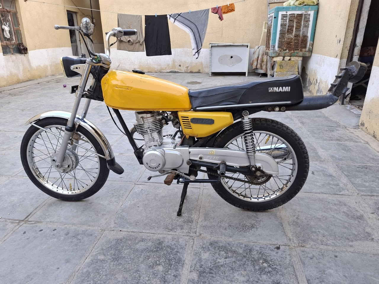 سلام عليكم
دراجة للبيع نامه مكينه رابيدو كلك كلك
سعر 500 وبيه مجال قليل 🤏
مكان ناصريه قضاء سيد دخيل  
رقمي *********** خاص واتساب وين ماتريد موجود 😁
